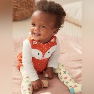 Novelty Fox Romper. 12-18 month